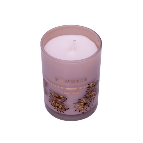 Candle scented Good Vibes Beige