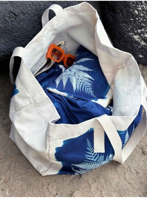 Cyanotype Shopping Bag Fougere