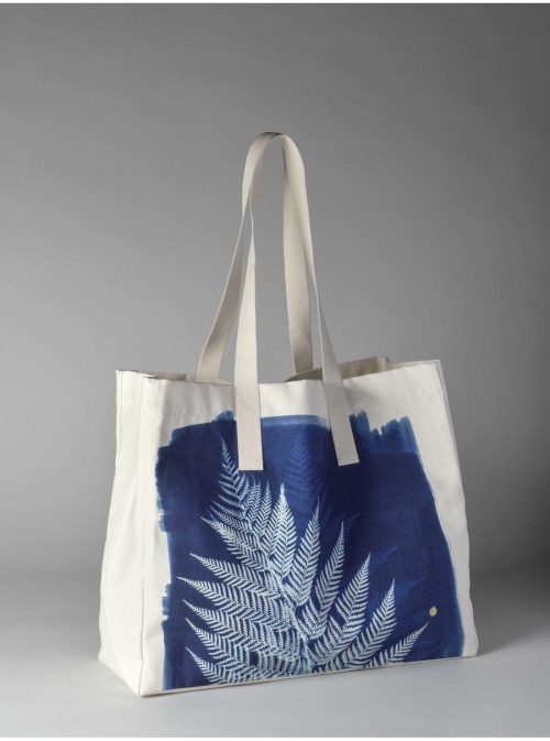 Cyanotype Shopping Bag Fougere