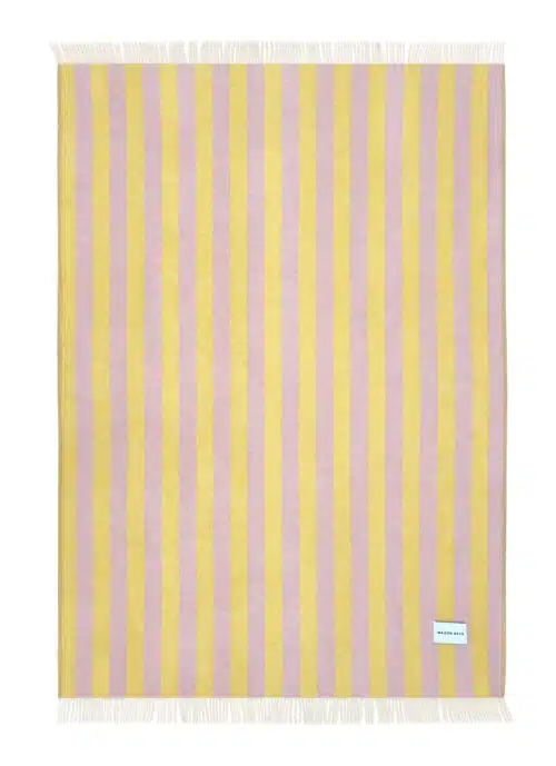 Candy Wrap Blanket Pink Yellow