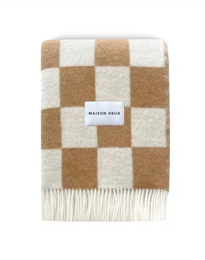 Checkerboard Blanket Terra Wit
