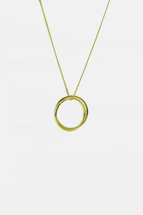 Ketting Two Circles Goud