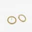 Oorbellen Bubbles Round verguld
