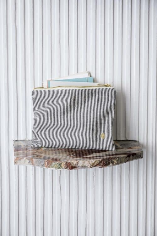 Pouch Finette Caviar Medium