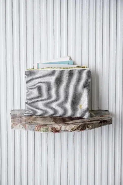 Pouch Finette Caviar Medium