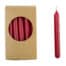 Potloodkaarsjes kort rood