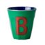 Rice Alfabet beker B blauw