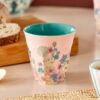 Rice melamine cup Flower Collage