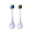 Set van 2 glazen lepeltjes Gifts