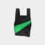 The New Shopping Bag Small Black & Greenscreen