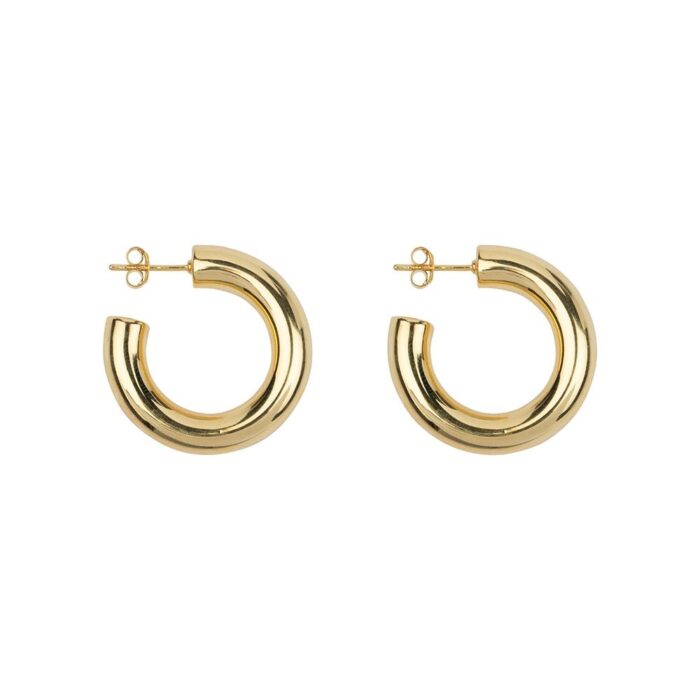 Big Shiny Hoops Betty Bogaers