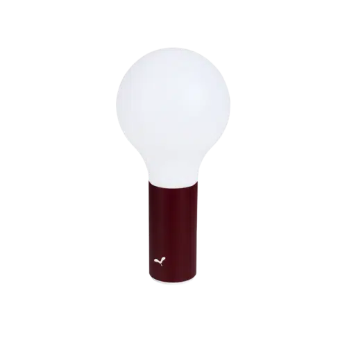 Fermob lamp Aplô black cherry