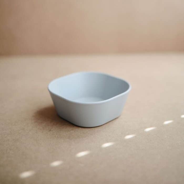 Kinder Bowl vierkant set/2 Lichtblauw