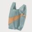 Shopping Bag M Grey & Camel