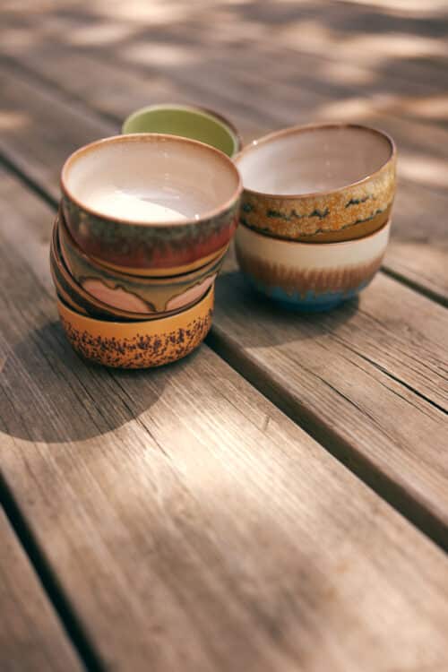 70's Ceramic Bowls set/4