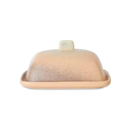 70's ceramic Butterdish Seabreeze