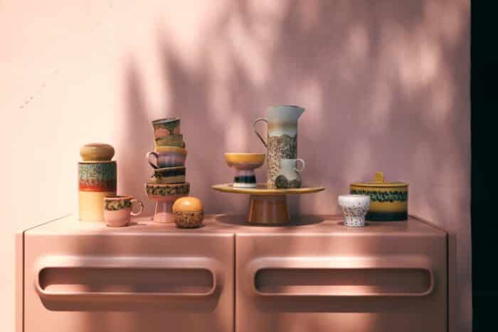 70's ceramic Storage Jar Cove