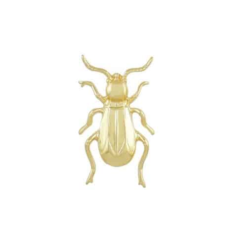 Broche goldplated Kever
