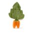 Caty the Carrot Mini Doekje & Bijtring