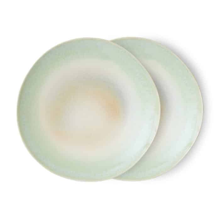 Dinerbord Palms 70's ceramic set/2
