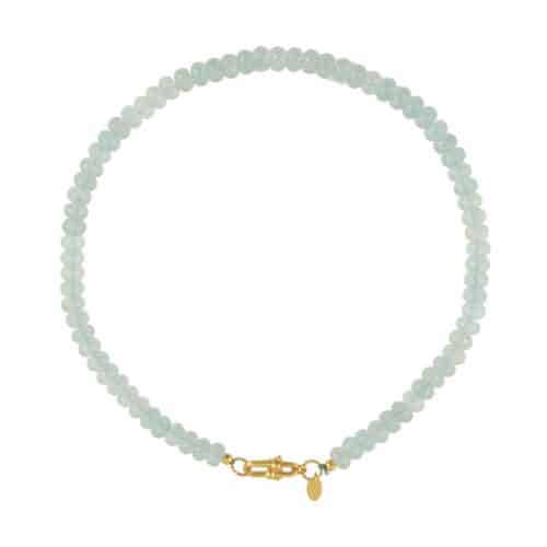 Donut ketting Aqua