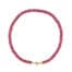 Donut ketting fuchsia