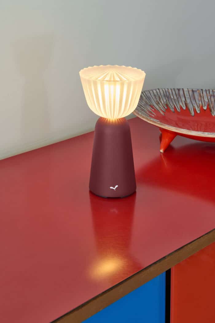 Fermob lamp Swiing black cherry