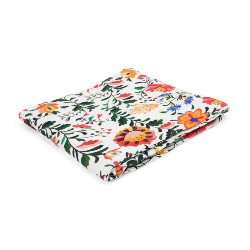 Gebloemde mousseline doek Bed of Flowers