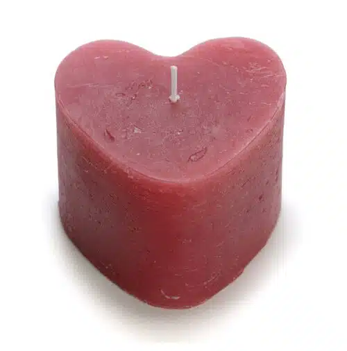 Kaars Hart framboos