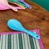 Melamine opscheplepel Blauw