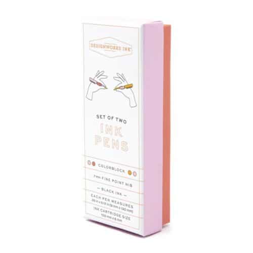 Pennenset Color Block Rosewood&Blush