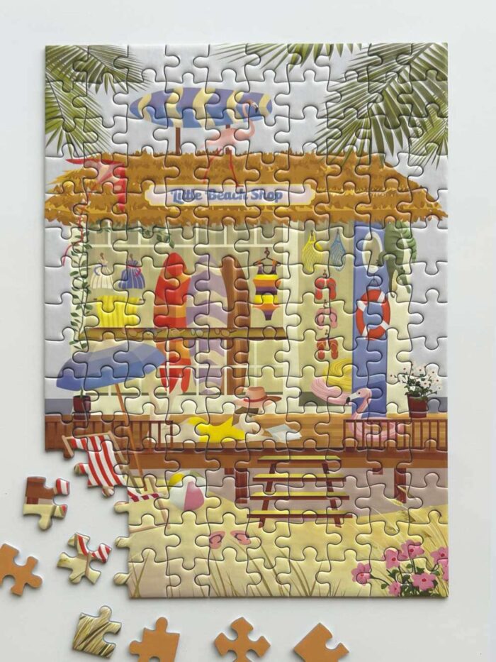 Puzzel Little Beach Shop 150 stukjes