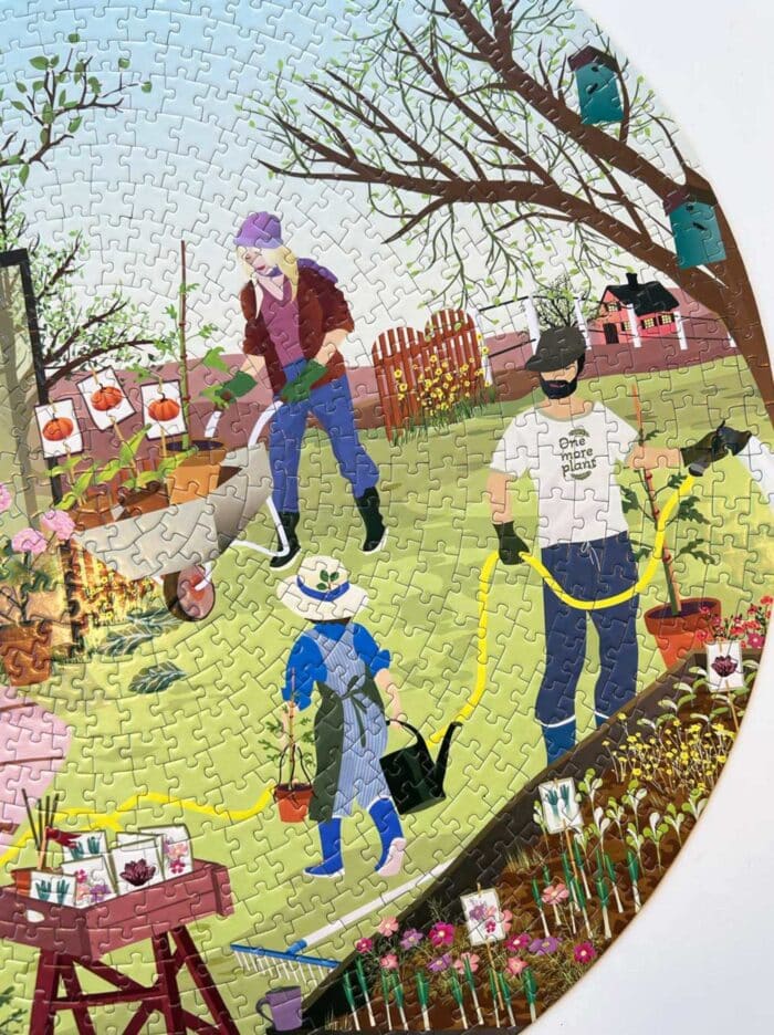 Puzzel Spring Feeling rond 1000st
