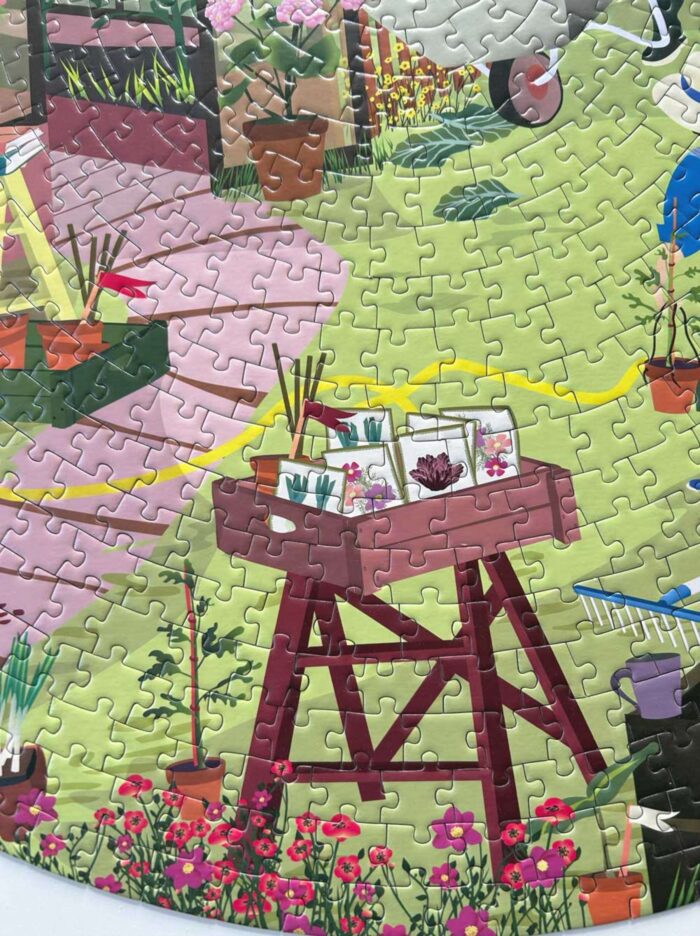 Puzzel Spring Feeling rond 1000st