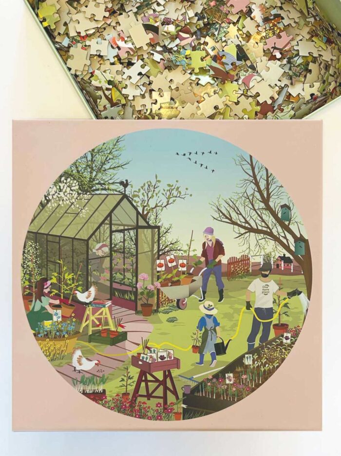Puzzel Spring Feeling rond 1000st