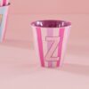 Rice Alfabet beker Z roze streep