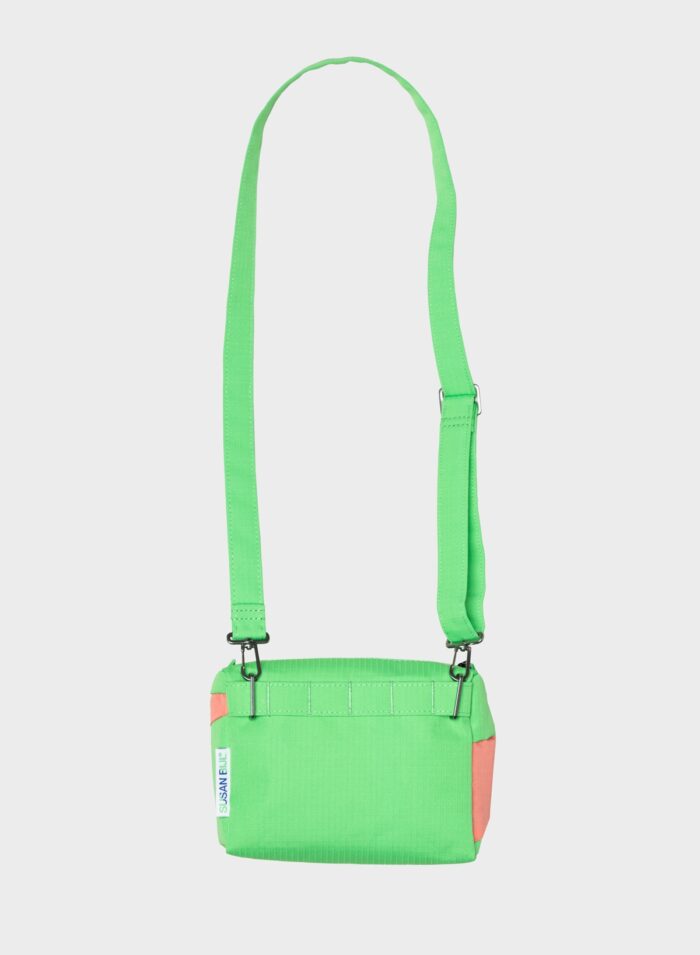 The New Bum Bag Small Greenscreen&Coral