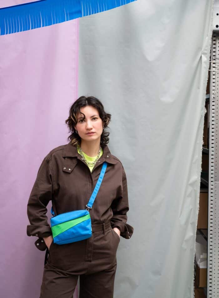 The New Bum Bag Small Wave&Greenscreen