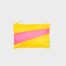 The New Pouch Medium TVYellow& Fluo Pink