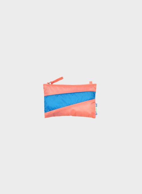 The New Pouch Small Coral&Wave