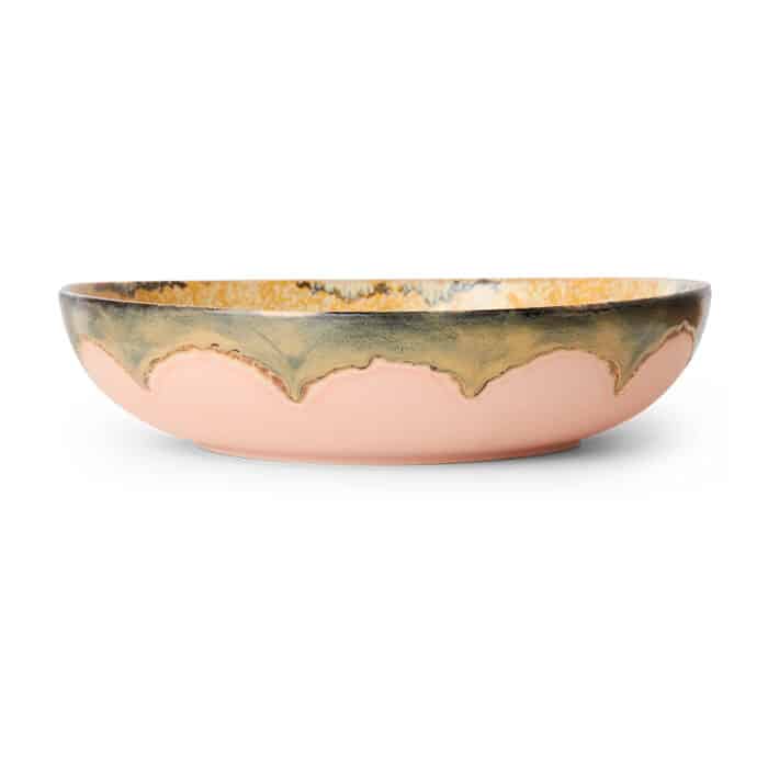 70's ceramics Salad Bowl Shore