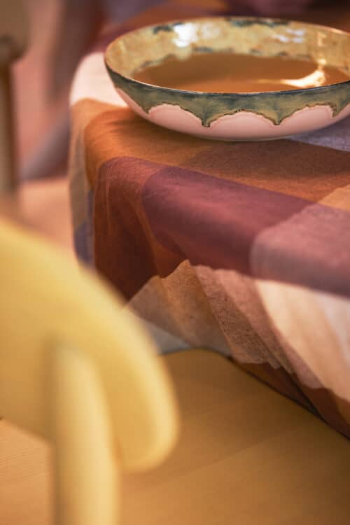 70's ceramics Salad Bowl Shore