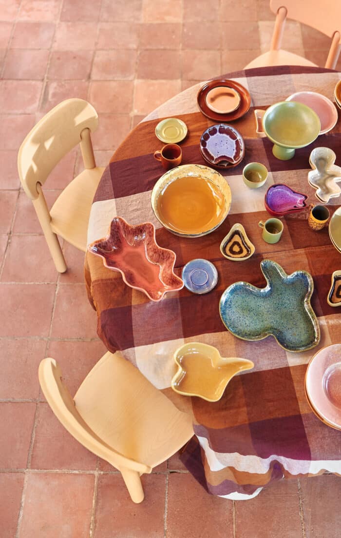 70's ceramics Salad Bowl Shore