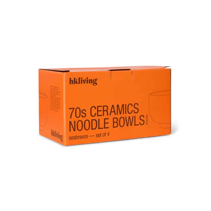 70's Noodle Bowls Seabreeze set/4
