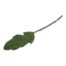 Blad Vilt Donkergroen