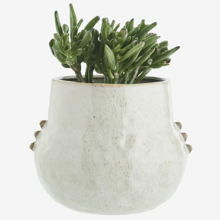 Bloempot large wit
