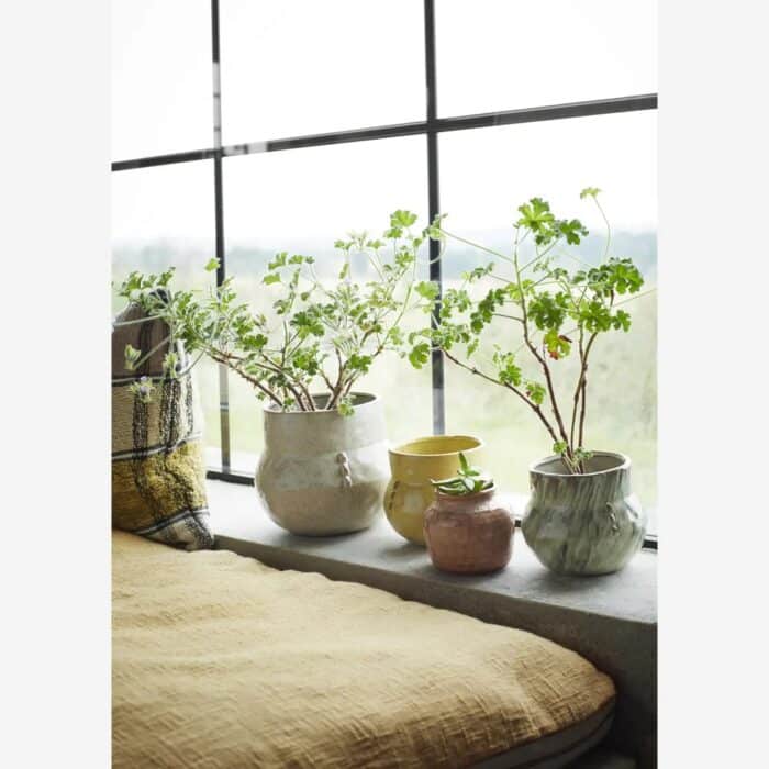 Bloempot large wit