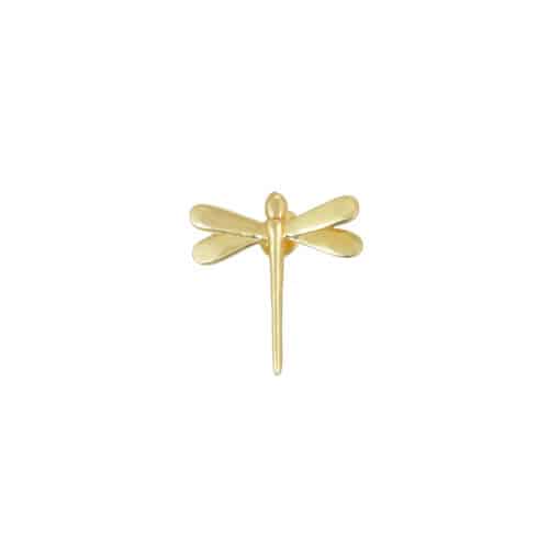 Broche goldplated Libelle