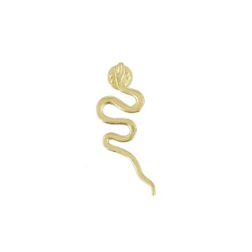 Broche goldplated Slang
