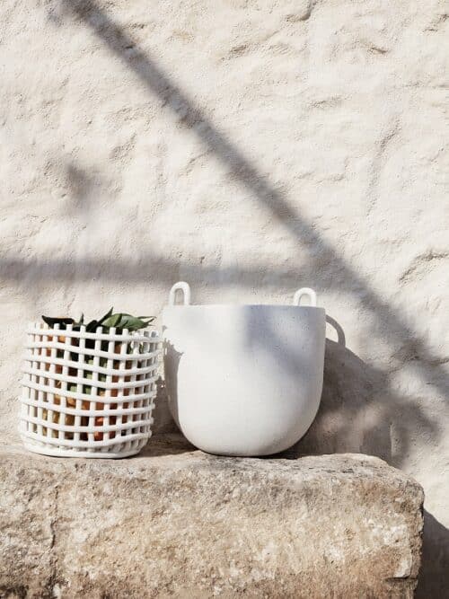 Ceramic Basket Ferm Living